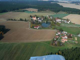 Letecký snímek - Hartvíkov