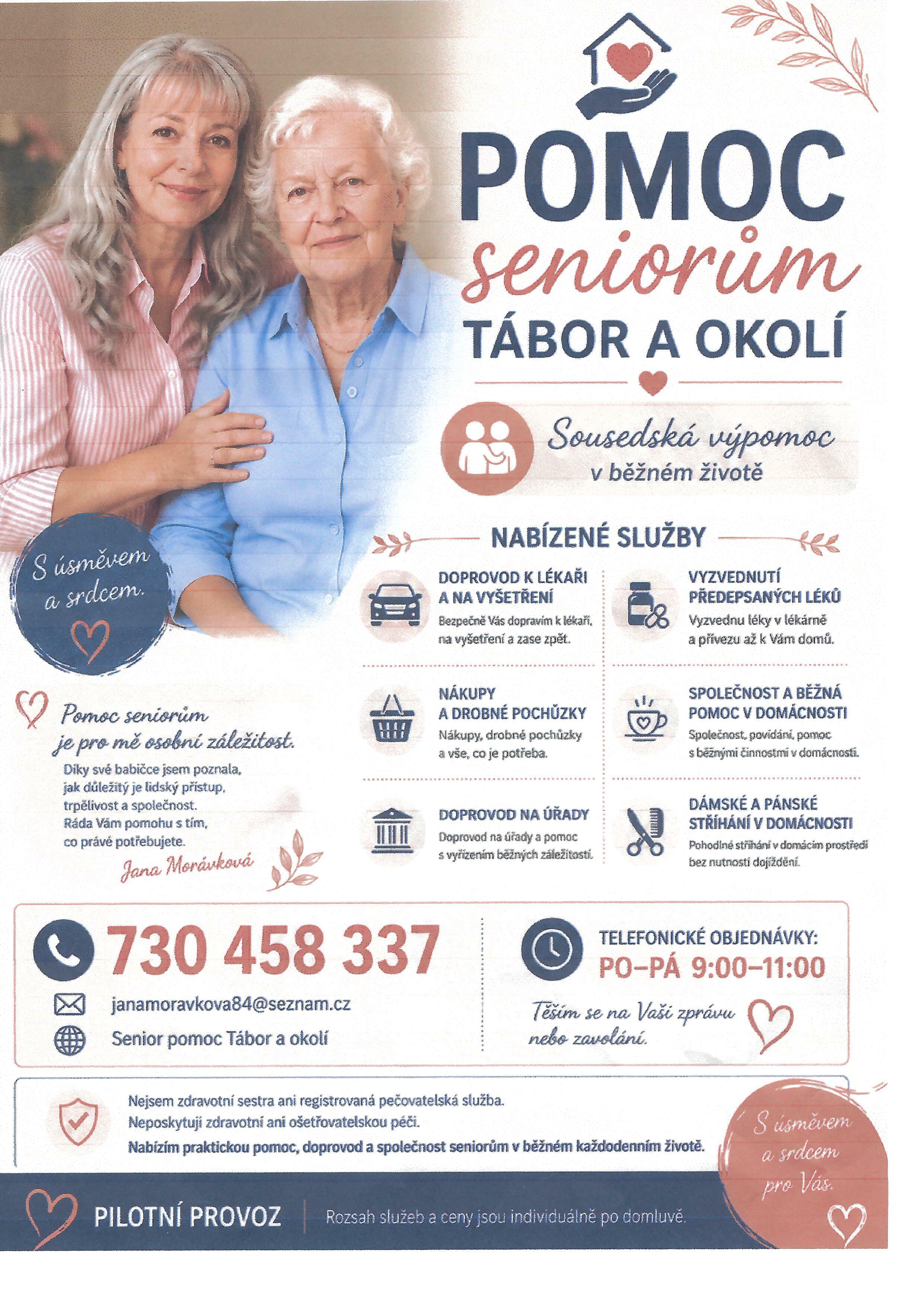 Pomoc seniorům